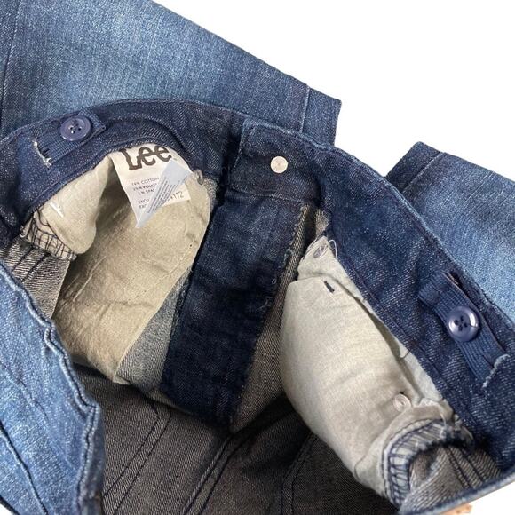 Lee Boys Slim Fit Tapered Leg Jeans Husky Size 8 - Picture 8 of 9